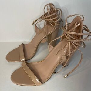 High Heeled Dressy Strappy Lace Up Open Toe Gladiator Shoes